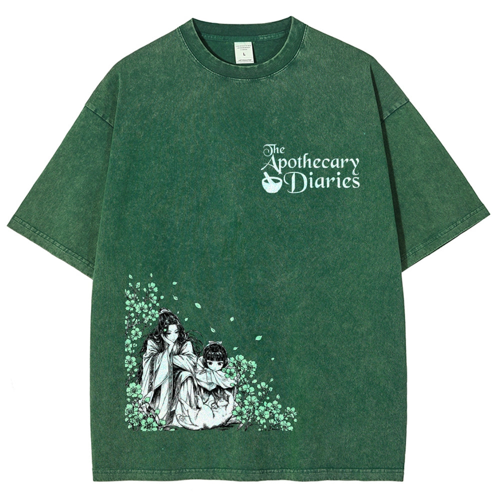 The Apothecary Diaries Washed T-shirt 2606001209