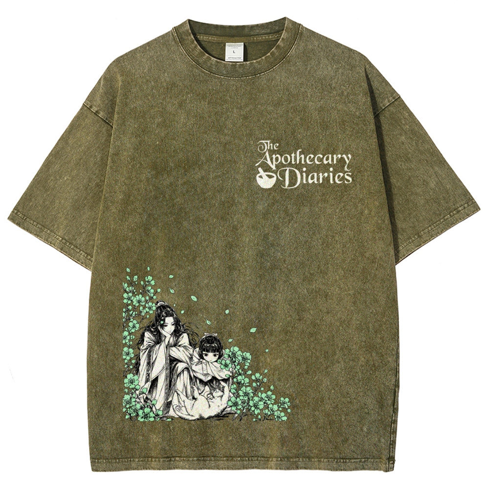The Apothecary Diaries Washed T-shirt 2606001209