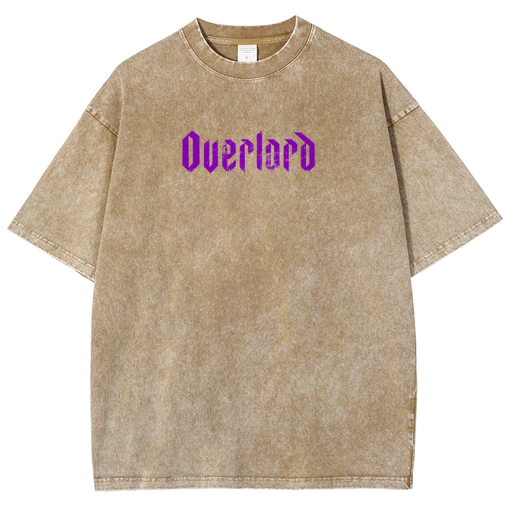overlord Washed T-shirt 2606002169
