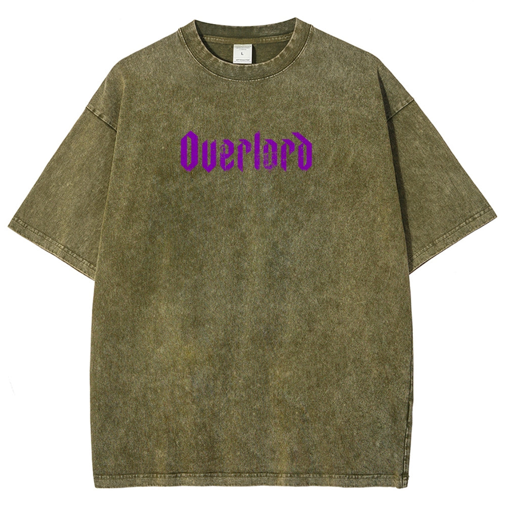 overlord Washed T-shirt 2606002169