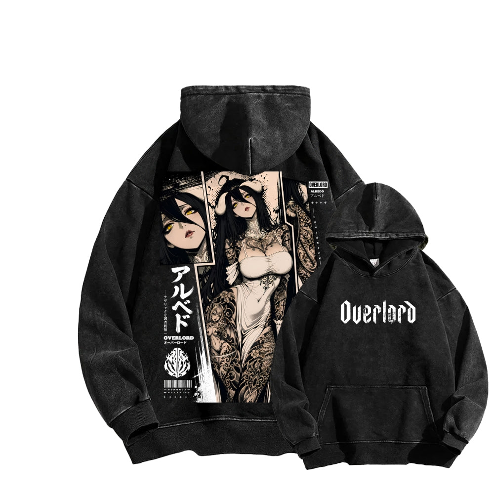 Overlord Unisex Washed Hoodie 2606002913
