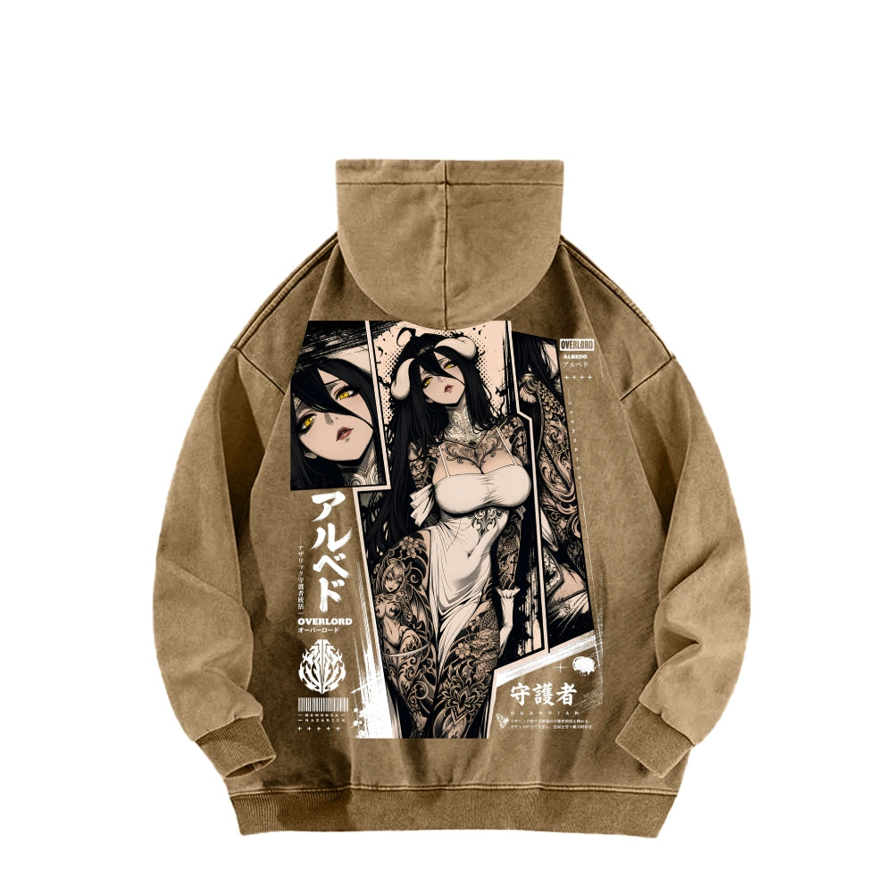 Overlord Unisex Washed Hoodie 2606002913