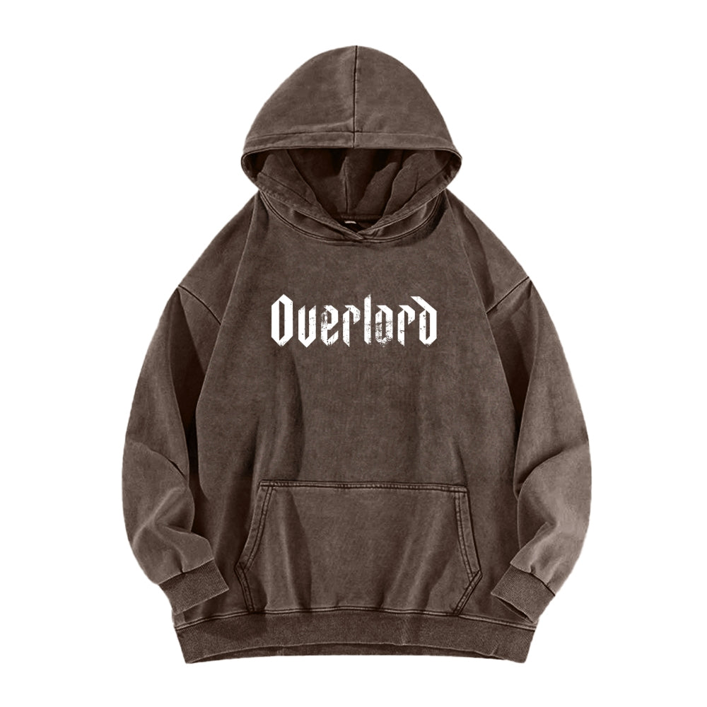 Overlord Unisex Washed Hoodie 2606002913
