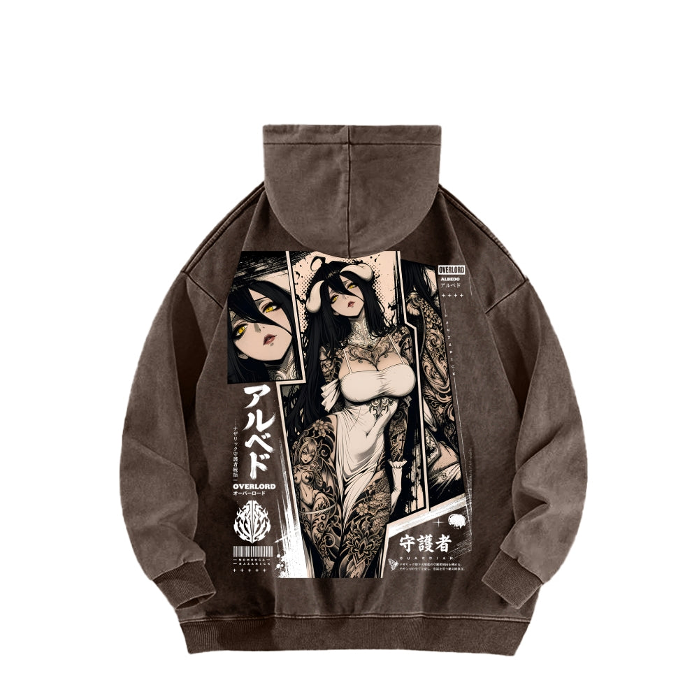 Overlord Unisex Washed Hoodie 2606002913
