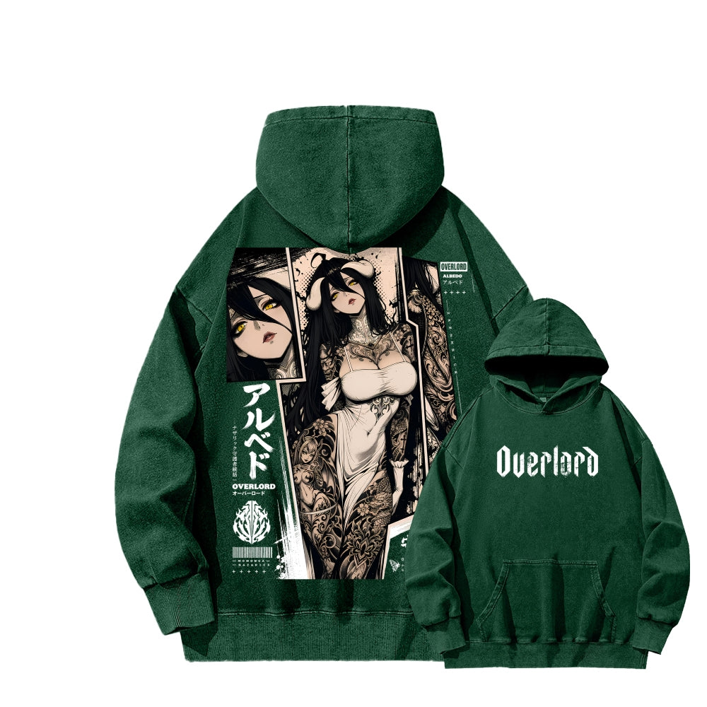 Overlord Unisex Washed Hoodie 2606002913
