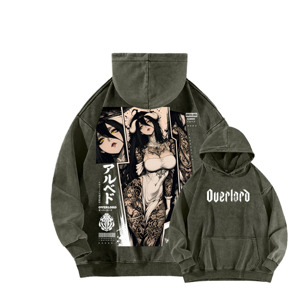 Overlord Unisex Washed Hoodie 2606002913