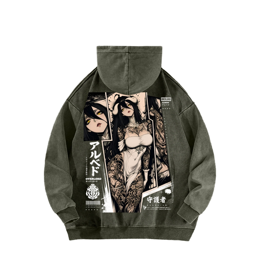Overlord Unisex Washed Hoodie 2606002913