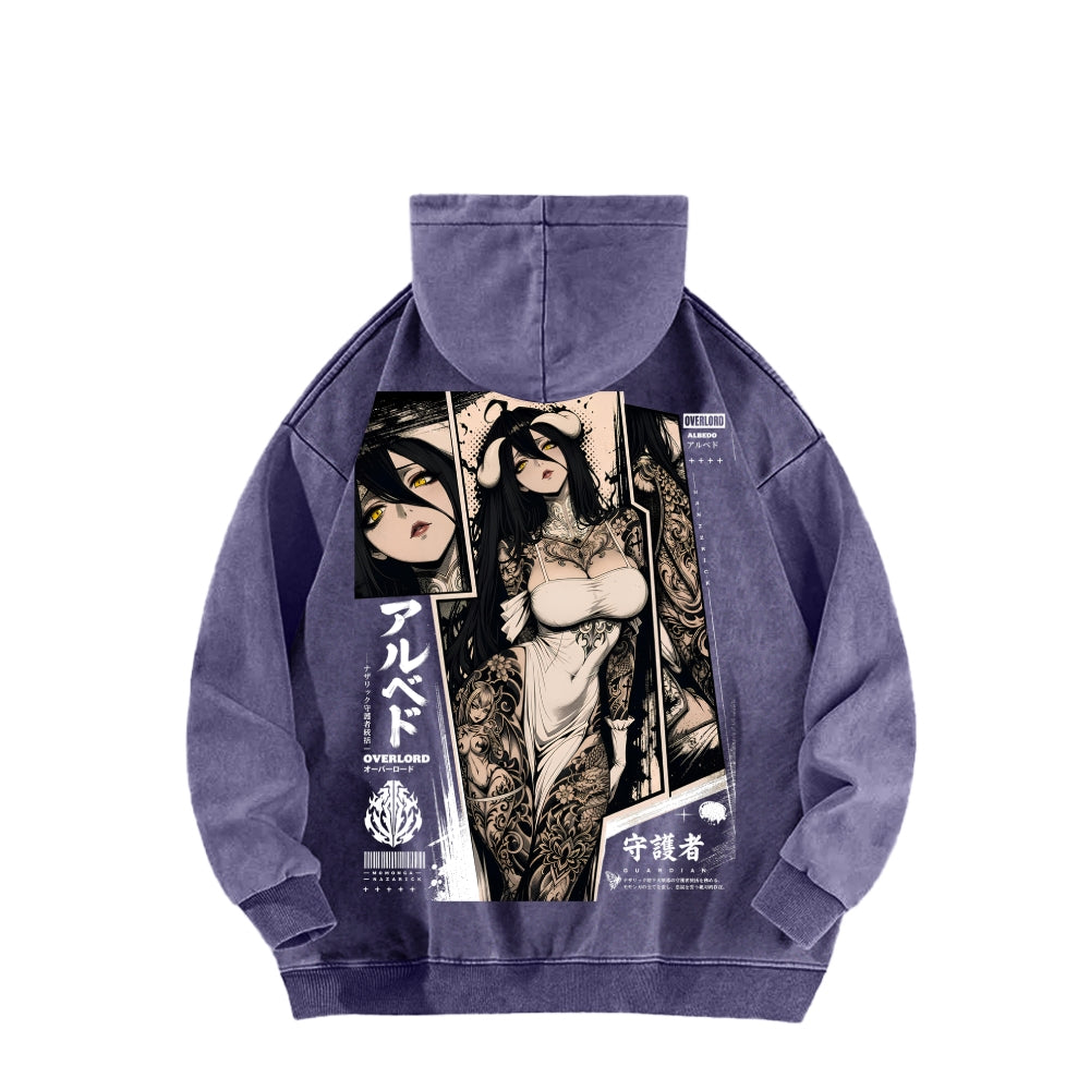 Overlord Unisex Washed Hoodie 2606002913