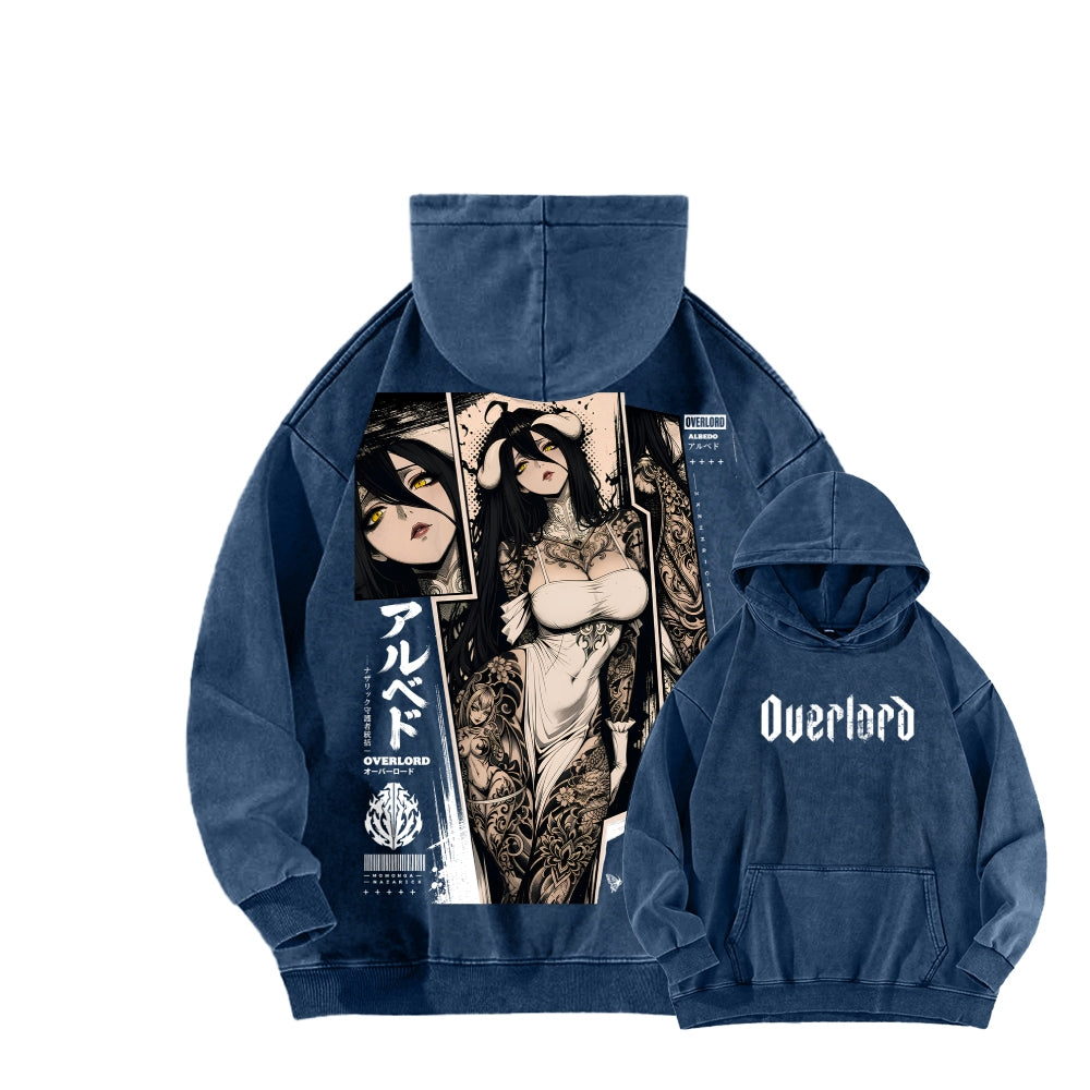 Overlord Unisex Washed Hoodie 2606002913