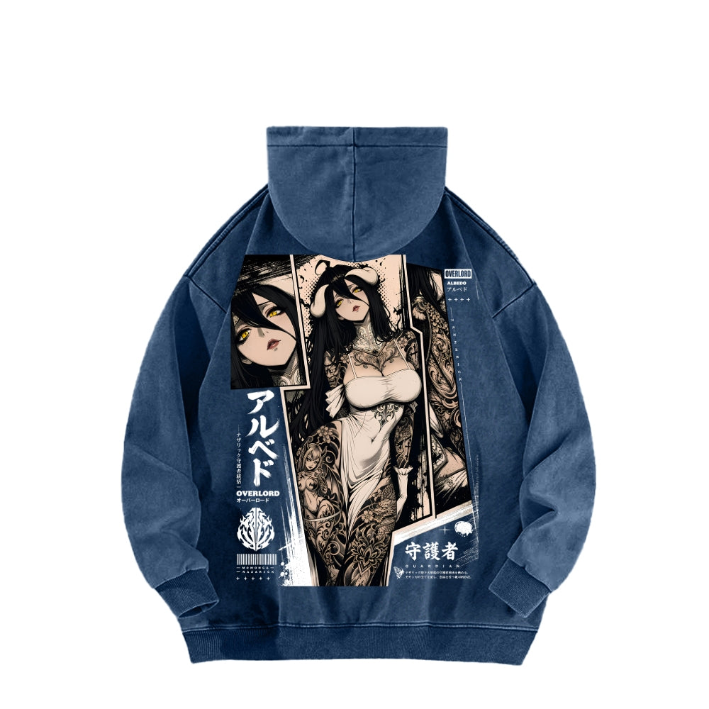 Overlord Unisex Washed Hoodie 2606002913