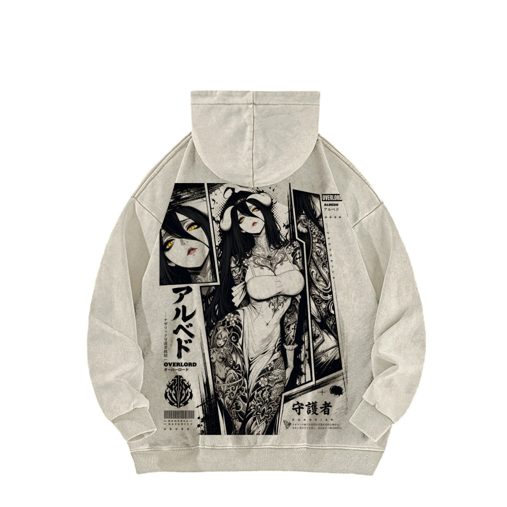 Overlord Unisex Washed Hoodie 2606002913