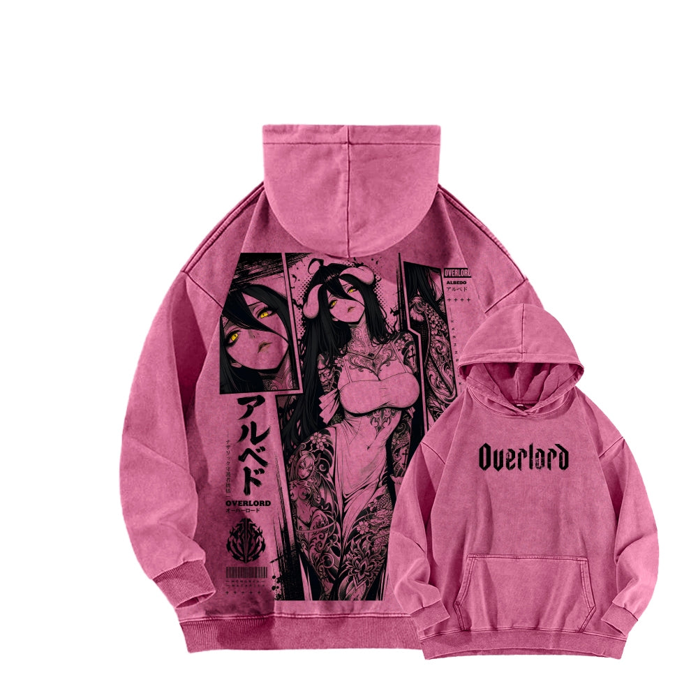 Overlord Unisex Washed Hoodie 2606002913