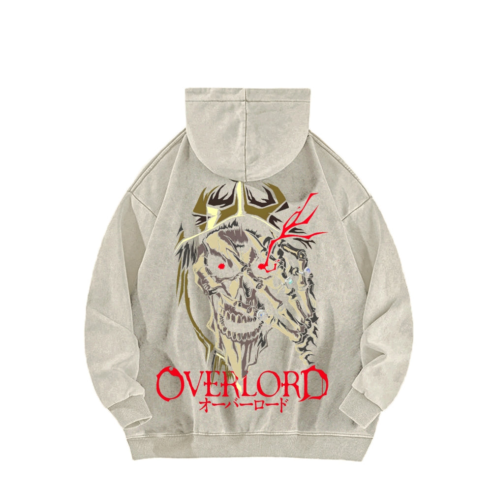 Overlord Unisex Washed Hoodie 2606002928