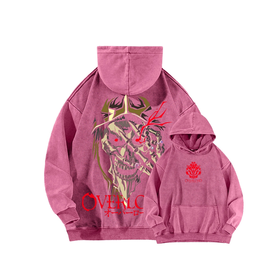 Overlord Unisex Washed Hoodie 2606002928