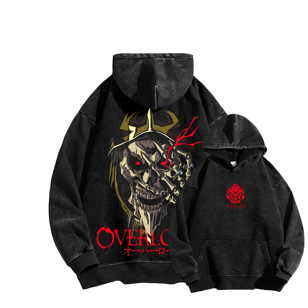 Overlord Unisex Washed Hoodie 2606002928
