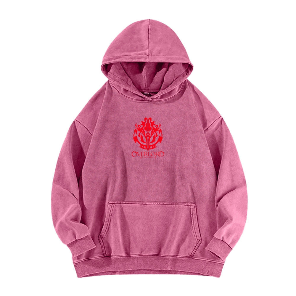 Overlord Unisex Washed Hoodie 2606002928