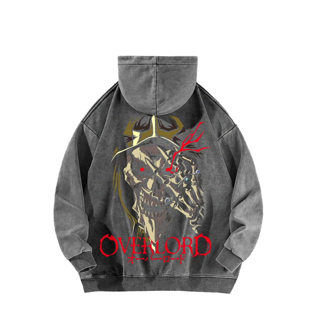 Overlord Unisex Washed Hoodie 2606002928