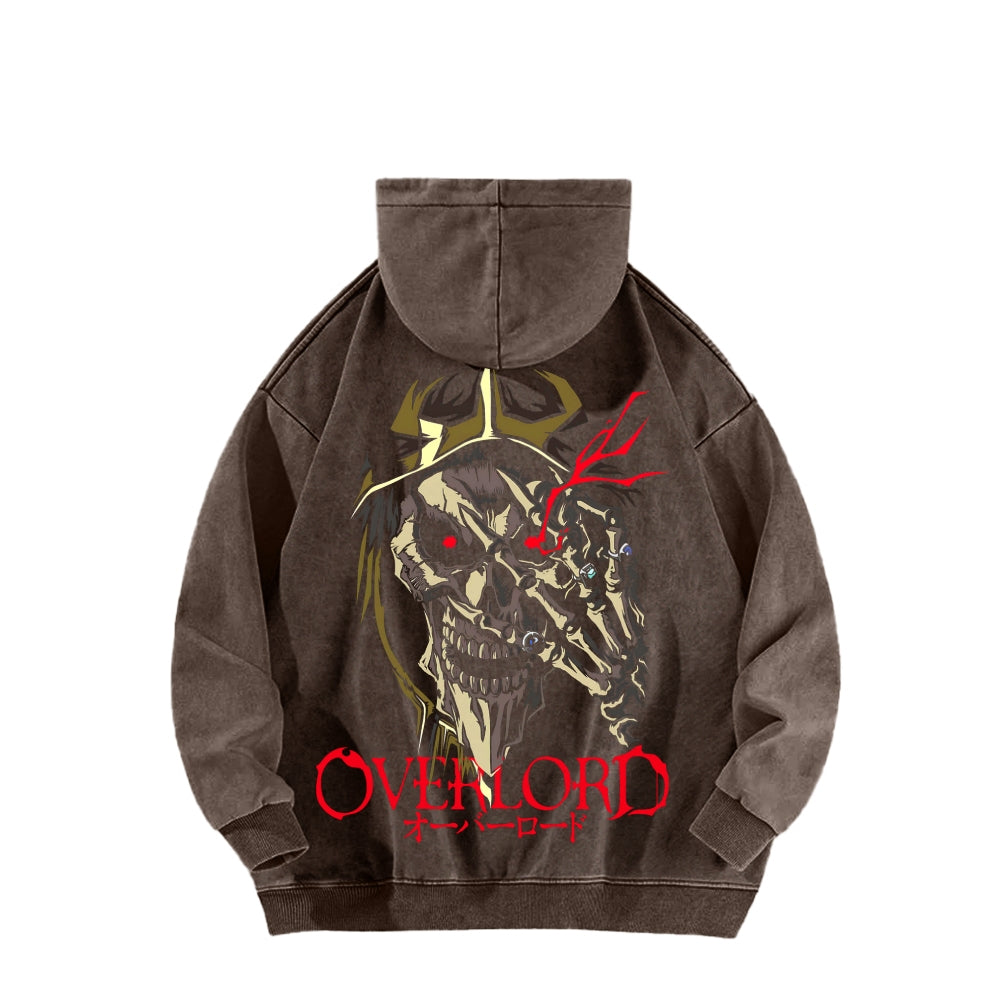 Overlord Unisex Washed Hoodie 2606002928