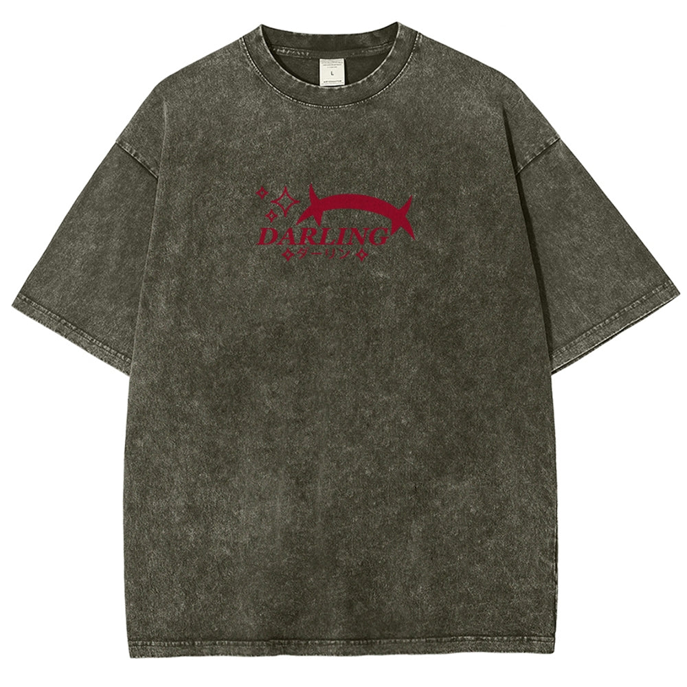 Darling in the Franxx Washed T-shirt 2606004051