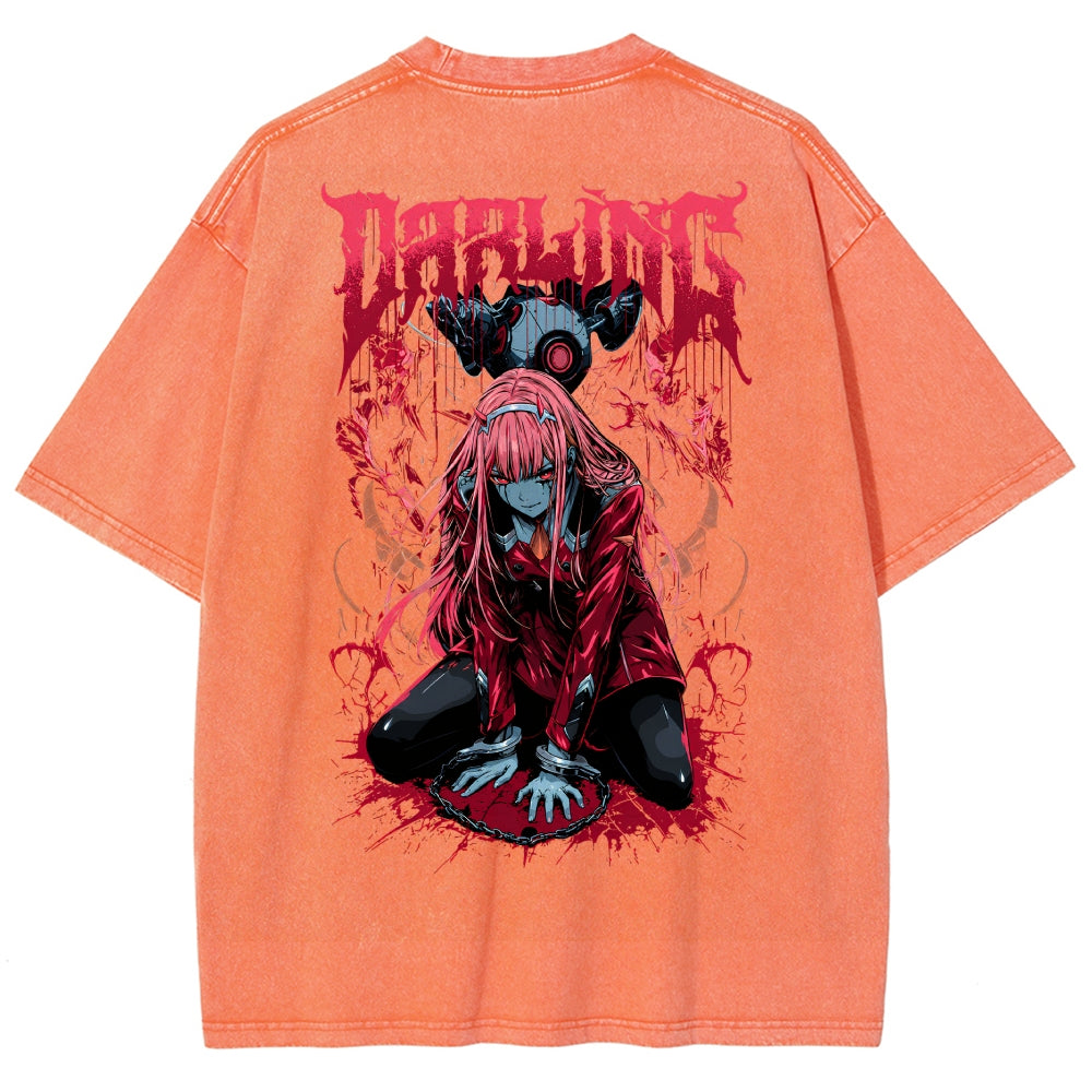 Darling in the Franxx Washed T-shirt 2606004051