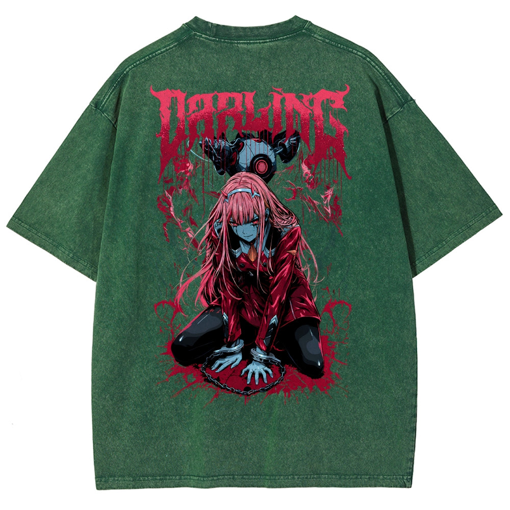 Darling in the Franxx Washed T-shirt 2606004051