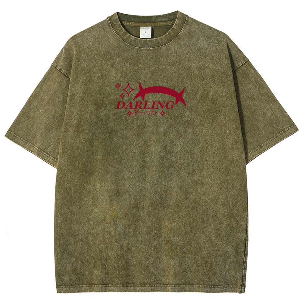 Darling in the Franxx Washed T-shirt 2606004051
