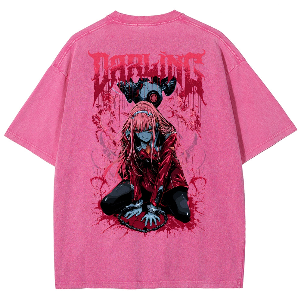 Darling in the Franxx Washed T-shirt 2606004051