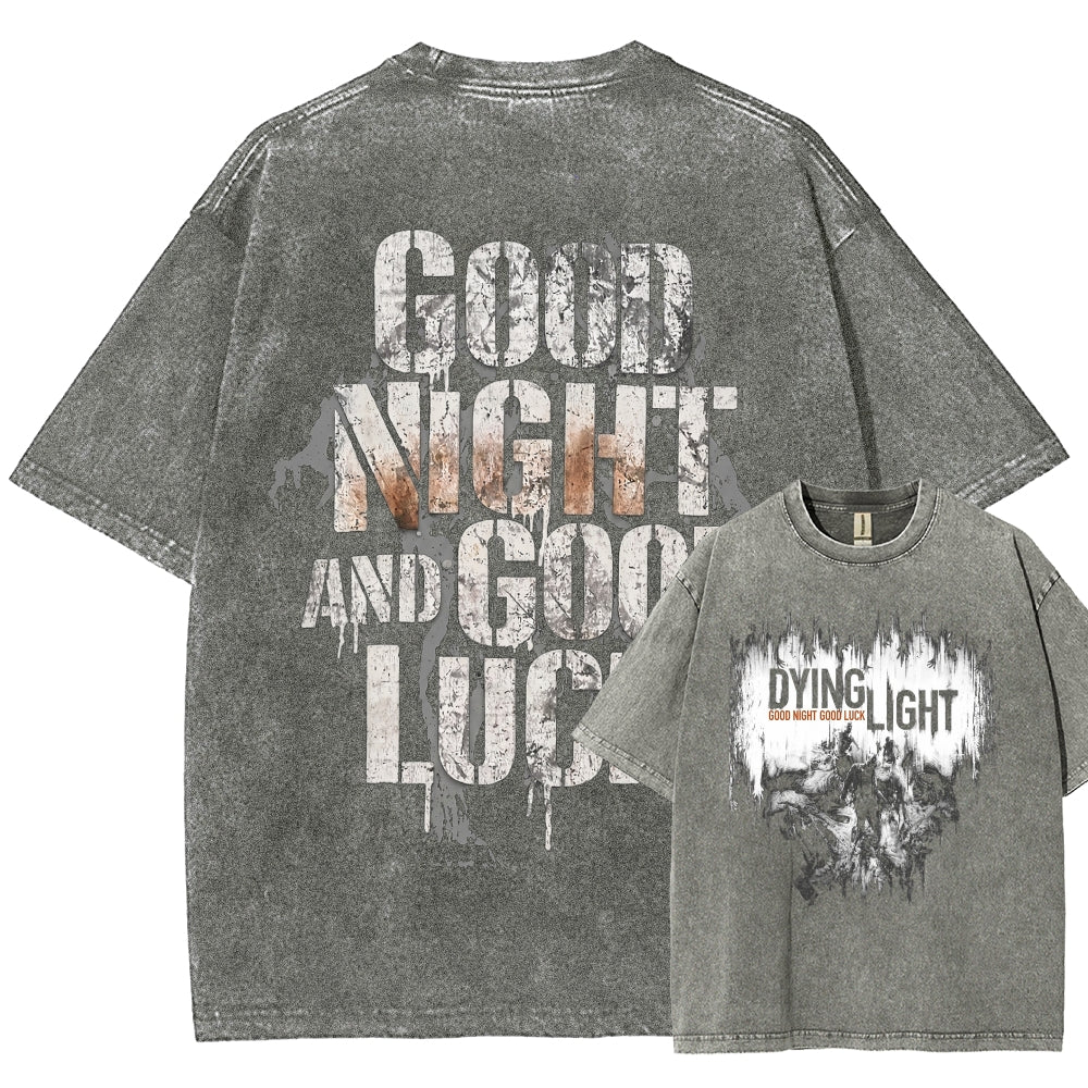 Dying Light Washed T-shirt 2606004055