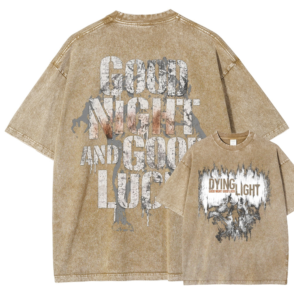 Dying Light Washed T-shirt 2606004055