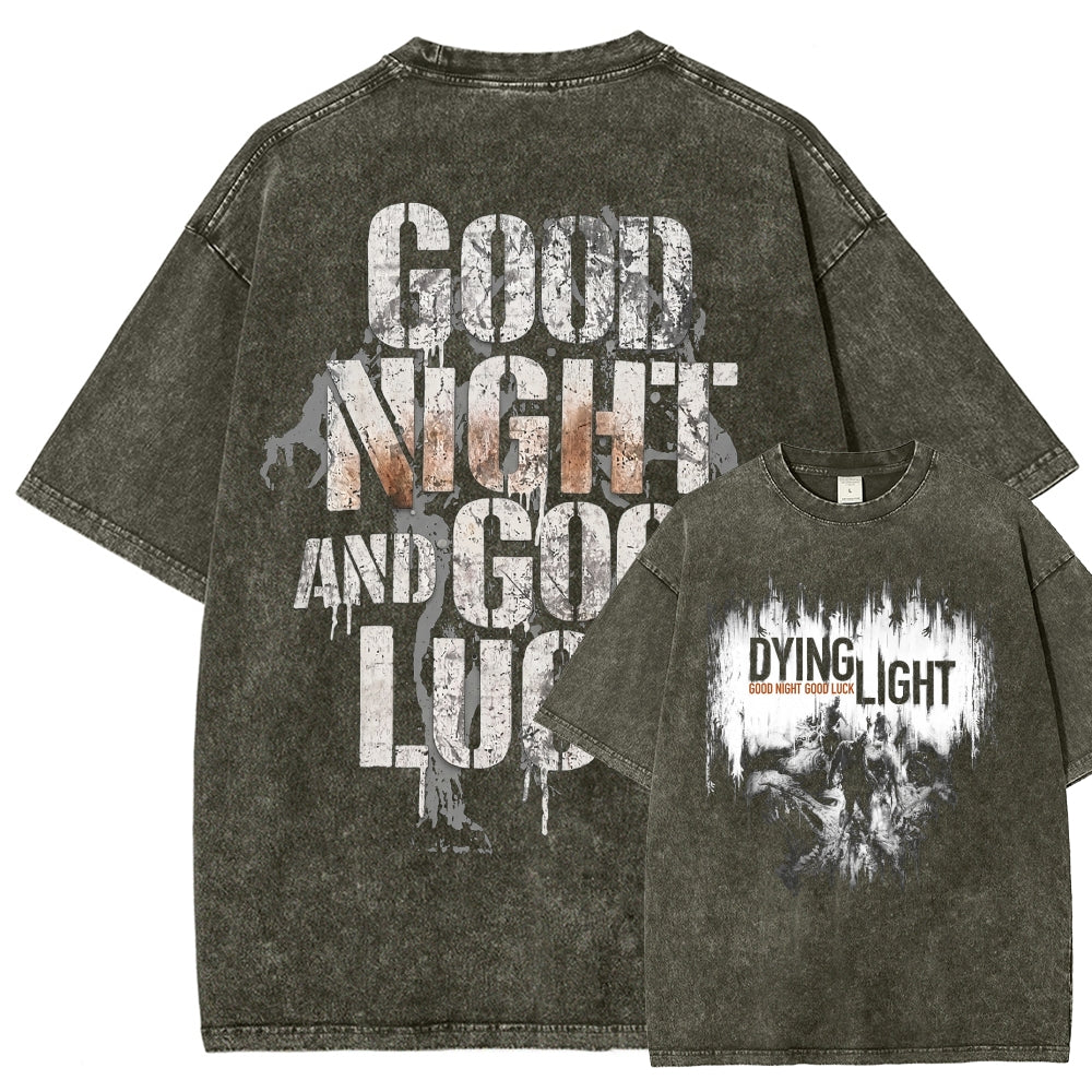 Dying Light Washed T-shirt 2606004055