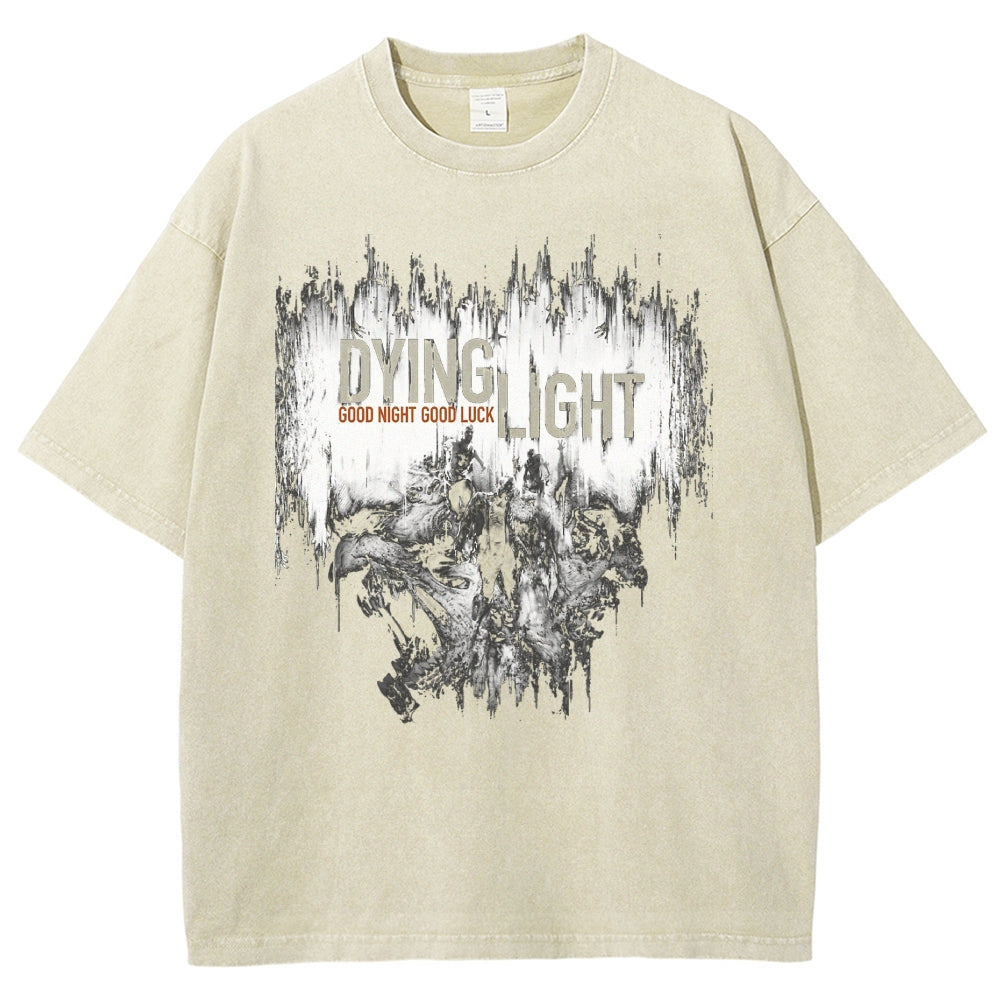 Dying Light Washed T-shirt 2606004055