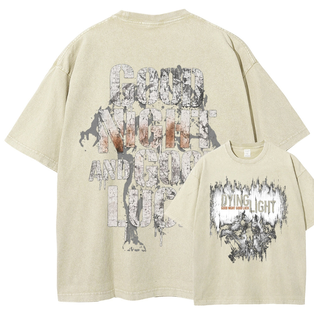 Dying Light Washed T-shirt 2606004055