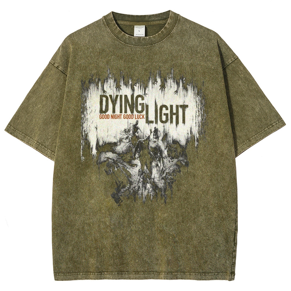 Dying Light Washed T-shirt 2606004055