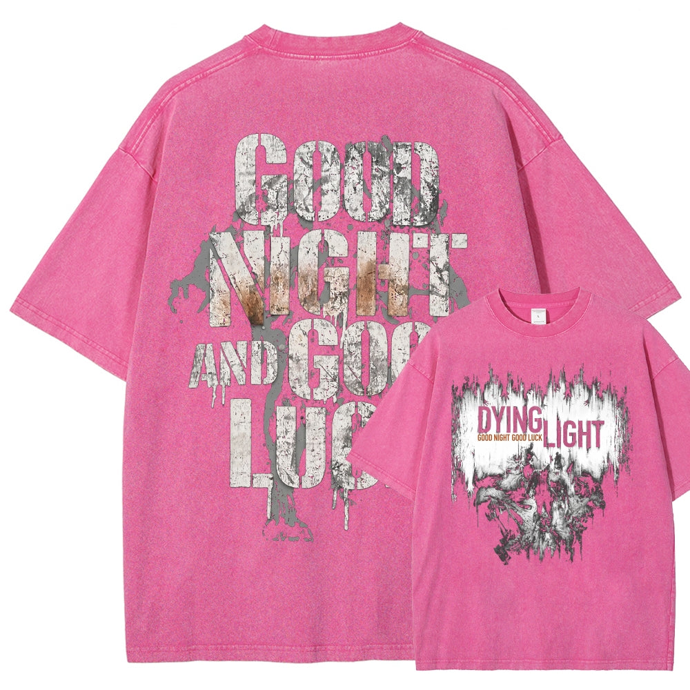 Dying Light Washed T-shirt 2606004055