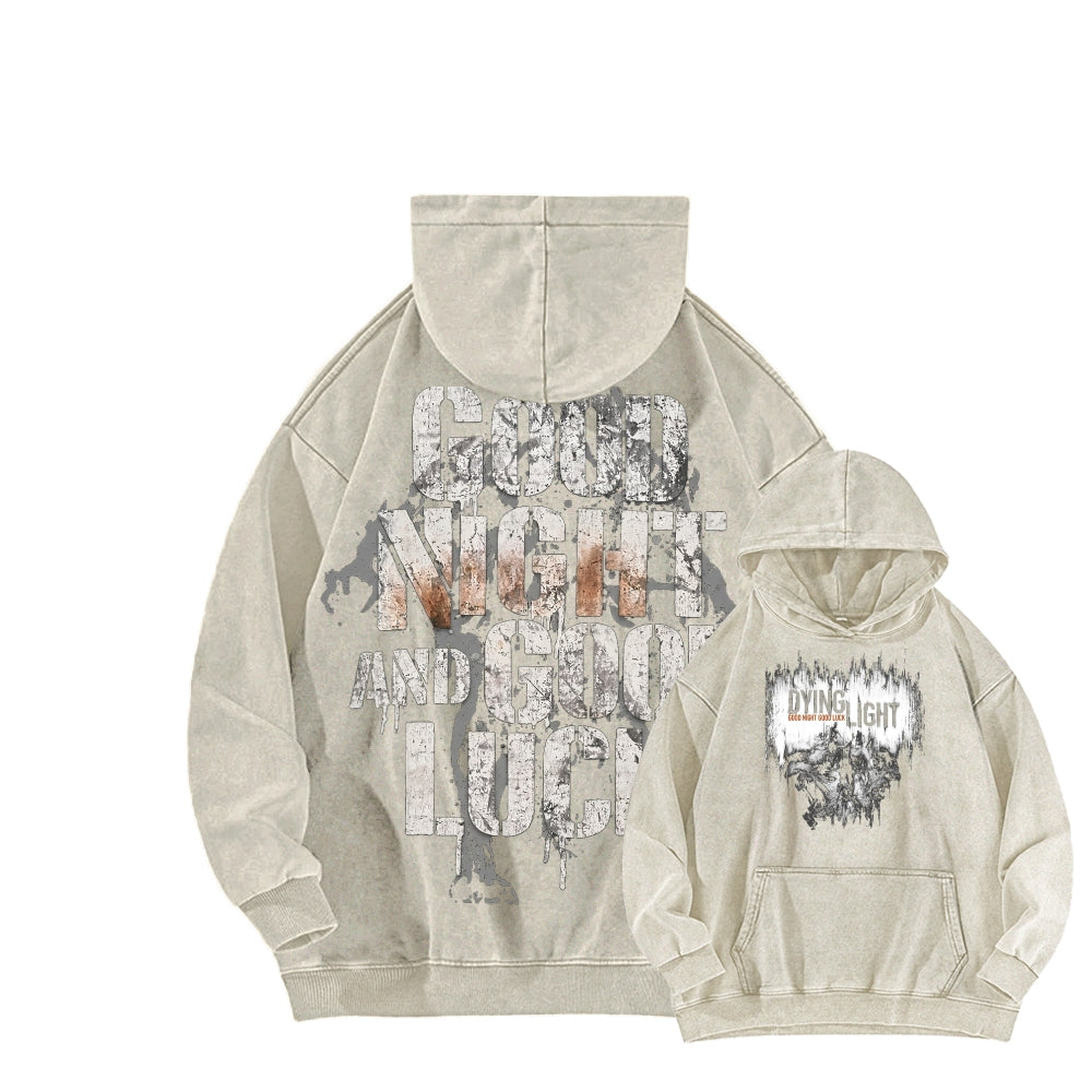 Dying Light Unisex Washed Hoodie 2606004066