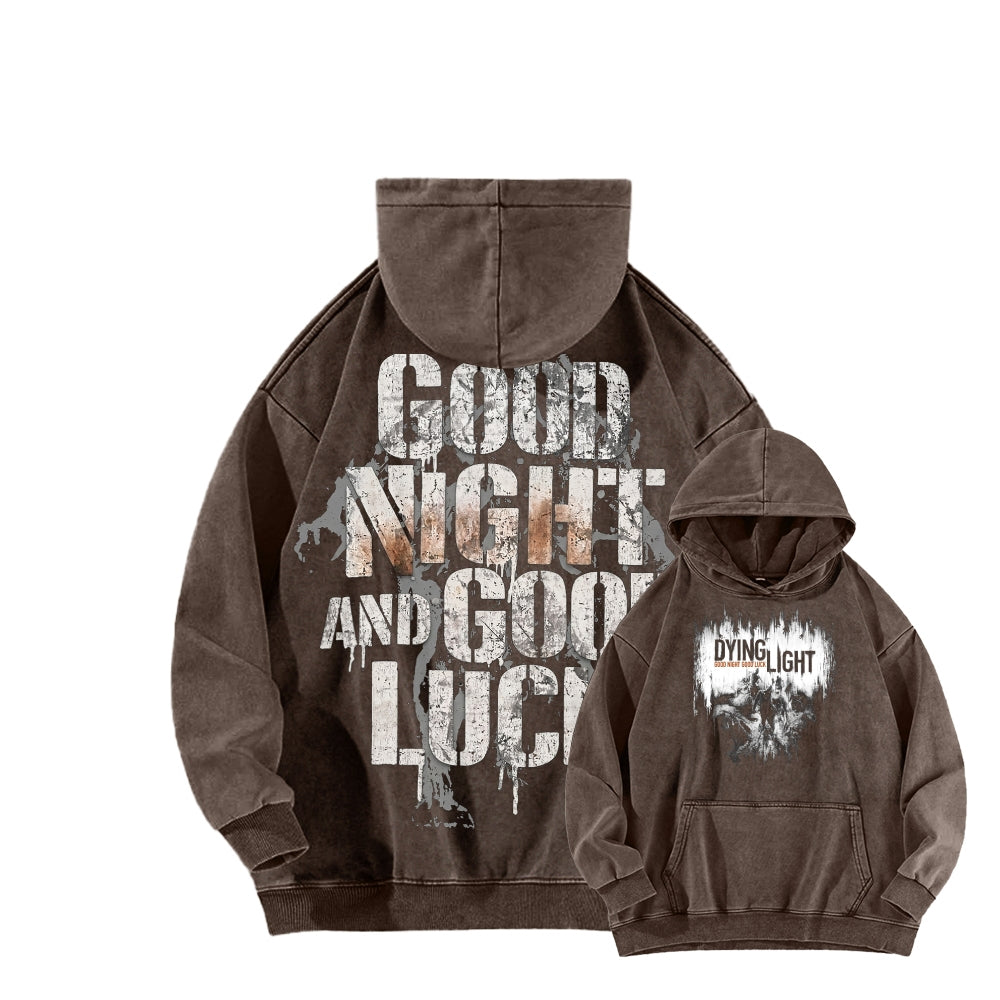 Dying Light Unisex Washed Hoodie 2606004066