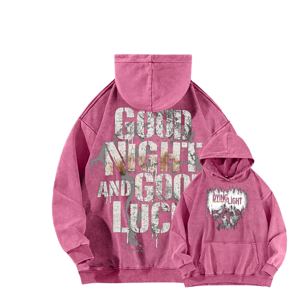 Dying Light Unisex Washed Hoodie 2606004066