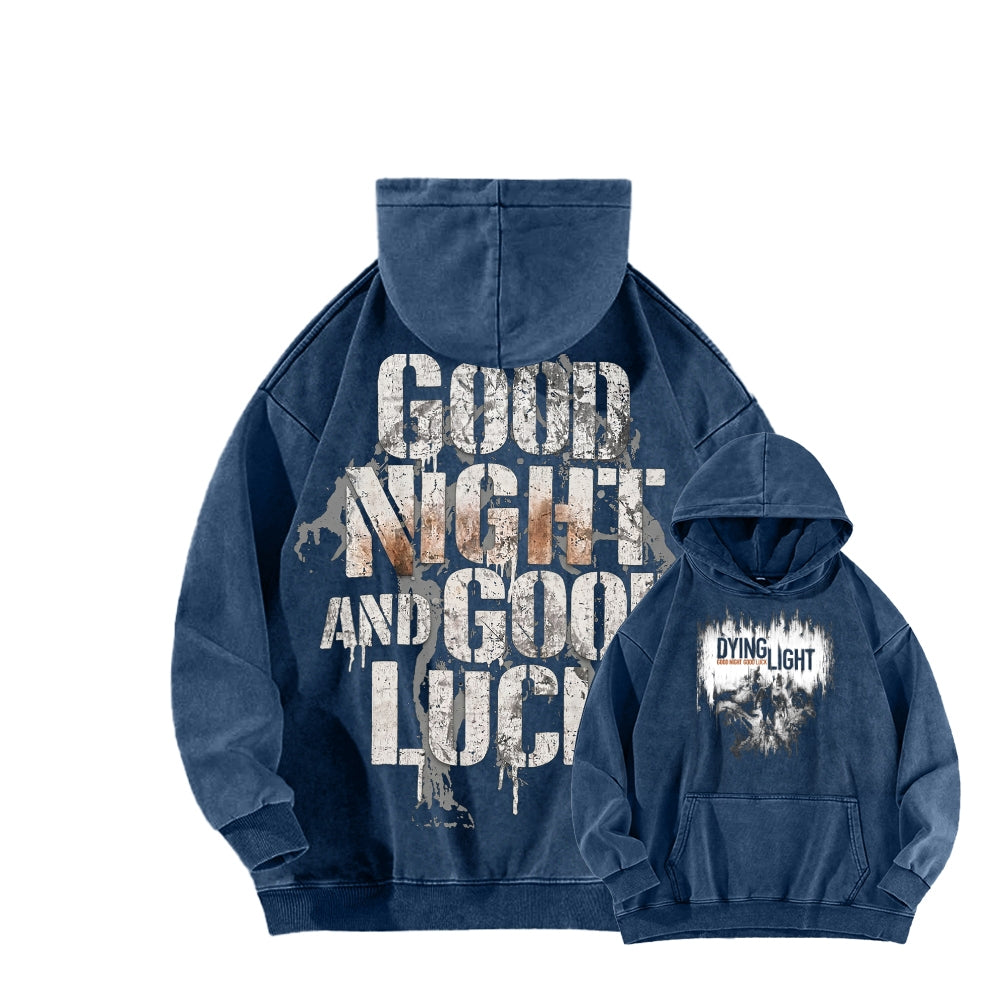 Dying Light Unisex Washed Hoodie 2606004066