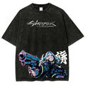Cyberpunk Unisex Fit Washed T-Shirt 2606005977