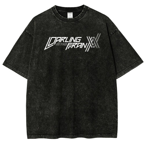 Darling in the Franxx Unisex Fit Washed T-Shirt 2606006029