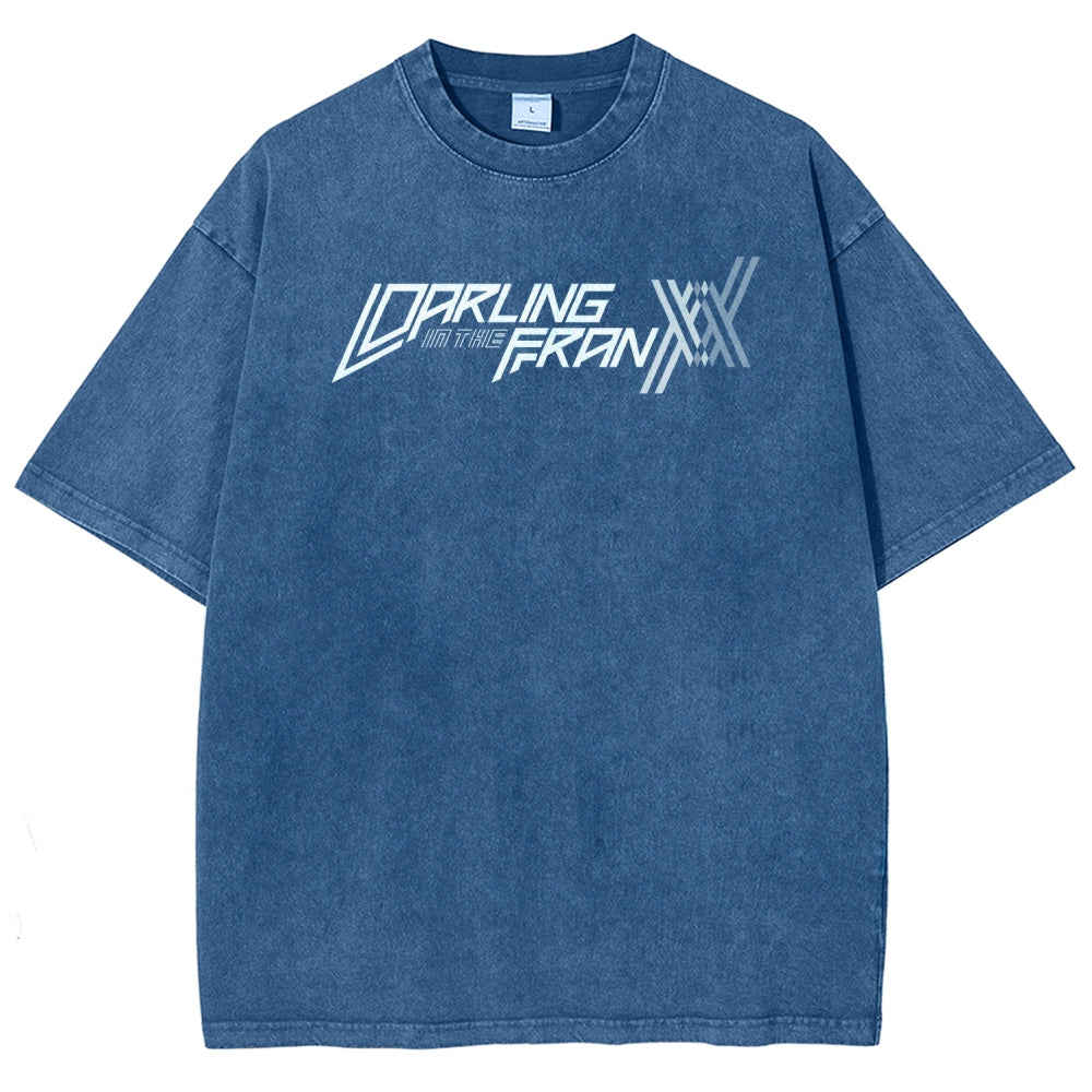 Darling in the Franxx Unisex Fit Washed T-Shirt 2606006029