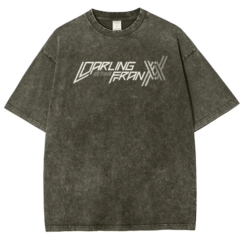 Darling in the Franxx Unisex Fit Washed T-Shirt 2606006029