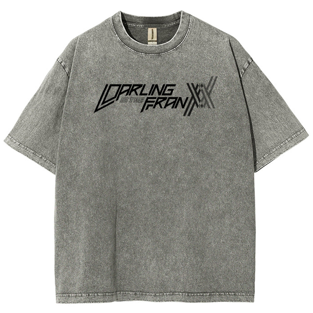 Darling in the Franxx Unisex Fit Washed T-Shirt 2606006029