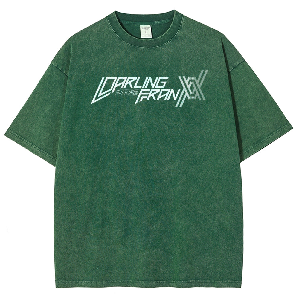 Darling in the Franxx Unisex Fit Washed T-Shirt 2606006029