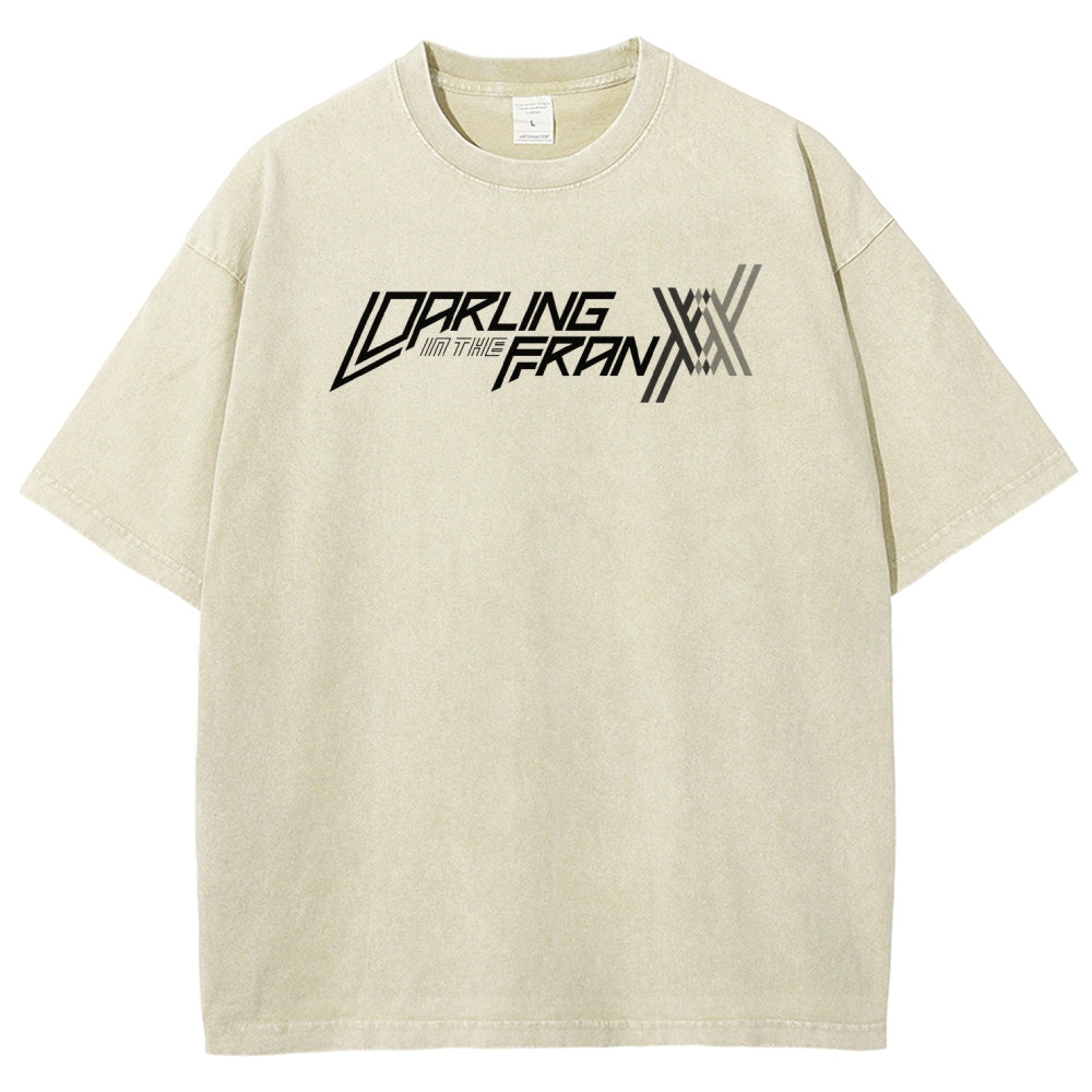 Darling in the Franxx Unisex Fit Washed T-Shirt 2606006029