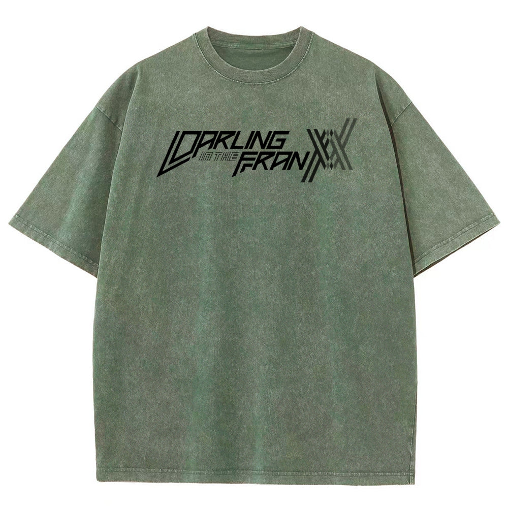 Darling in the Franxx Unisex Fit Washed T-Shirt 2606006029