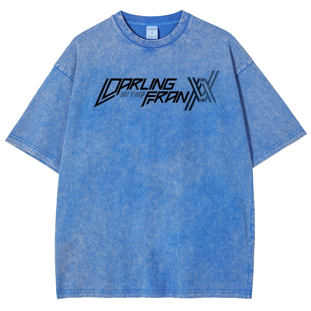 Darling in the Franxx Unisex Fit Washed T-Shirt 2606006029