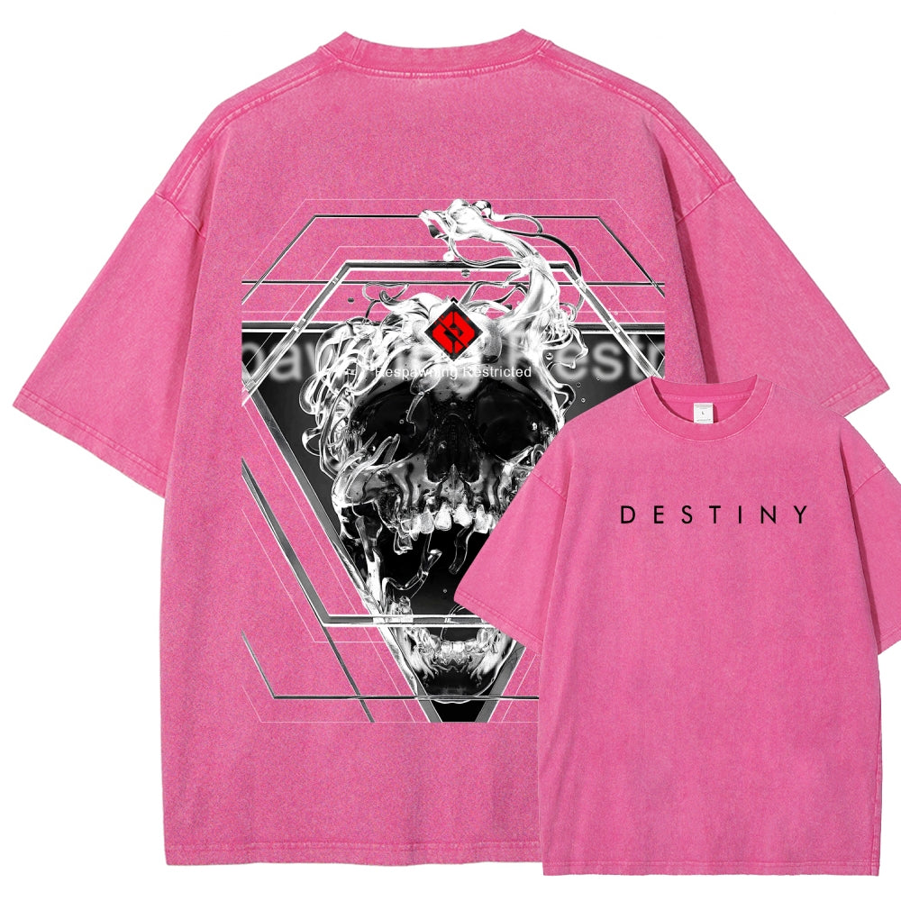 Destiny Unisex Fit Washed T-Shirt 2606006919