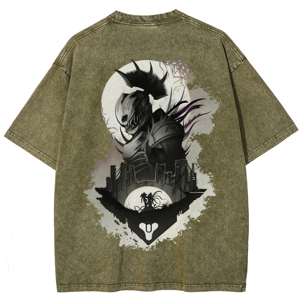 Destiny Unisex Fit Washed T-Shirt 2606006929