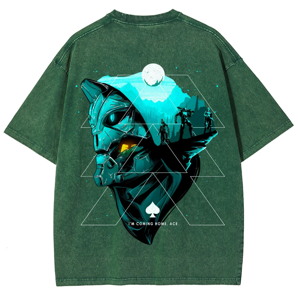 Destiny Unisex Fit Washed T-Shirt 2606006936